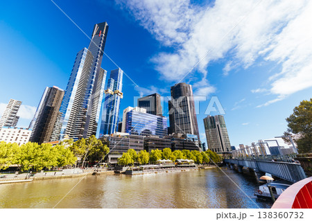 Yarra River Views of Melbourne in Australia Yarra River Views of Melbourne in Australia 138360732
