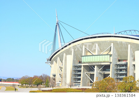 愛知県豊田市、豊田スタジアムの風景 138361584