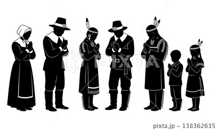 Black Solid Historical Unity Circle Set of Six on White Background Black Solid Historical Unity Circle Set of Six on White Background 138362635