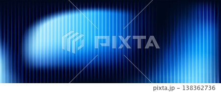 Glass fractal design with neon blue gradient Glass fractal design with neon blue gradient 138362736