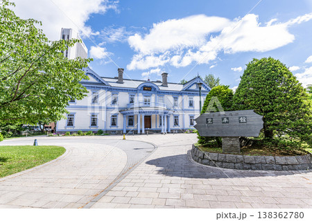 北海道札幌市 国指定重要文化財の西洋館 豊平館 北海道札幌市 国指定重要文化財の西洋館 豊平館 138362780