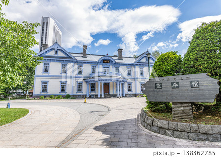 北海道札幌市 国指定重要文化財の西洋館 豊平館 北海道札幌市 国指定重要文化財の西洋館 豊平館 138362785