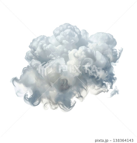 Cloud Formation Floats in the Sky During Daylight With Various Shapes and Textures 138364143