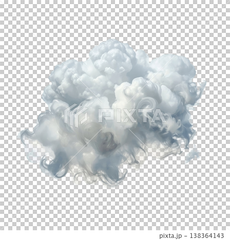 Cloud Formation Floats in the Sky During Daylight With Various Shapes and Textures 138364143