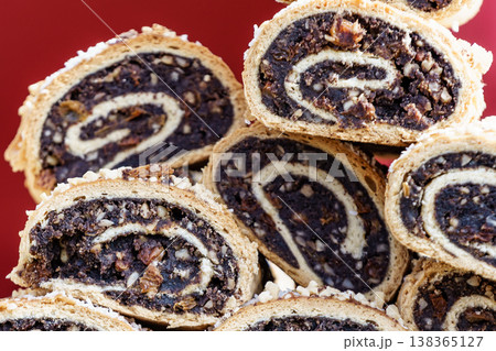 Many poppy seed rolls Many poppy seed rolls 138365127