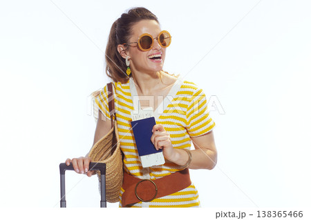 Excited Traveler Ready for Summer Holidays Excited Traveler Ready for Summer Holidays 138365466