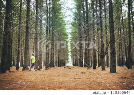 Senior man, exercise walk and woods in profile, training and outdoor for wellness in retirement. Mature person, fitness or workout for health, hiking and freedom in forest, countryside or nature park Senior man, exercise walk and woods in profile, training and outdoor for wellness in retirement. Mature person, fitness or workout for health, hiking and freedom in forest, countryside or nature park 138366644