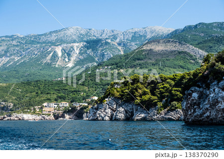 City on rocks in Montenegro City on rocks in Montenegro 138370290