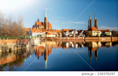Center historical part of the city Wroclaw Center historical part of the city Wroclaw 138370297