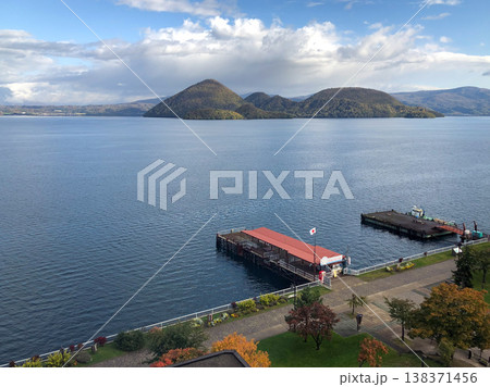 洞爺湖と中島 138371456