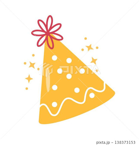 birthday party hat cap illustration birthday party hat cap illustration 138373153