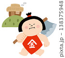 まさかりを担いだ金太郎 138375948