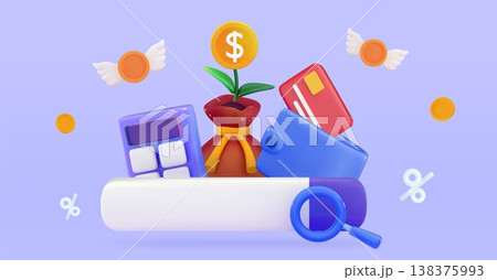 3D online trading Search Investment Business graph Analyzing investment money cash and exchange with finance 3D online trading Search Investment Business graph Analyzing investment money cash and exchange with finance 138375993