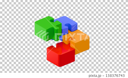 3D Jigsaw Puzzle Ladder 3D Jigsaw Puzzle Ladder 138376743
