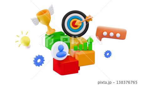 Soft skills as ability and competence to work performance concept Hard VS Soft Skills concept 138376765