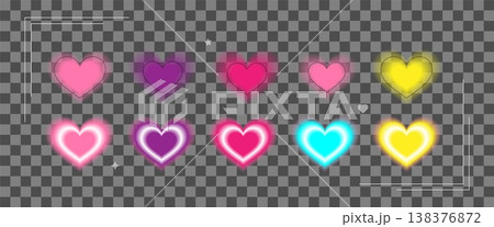 Y2k Valentine day gradient card Blurry heart aura aesthetic element with linear form Trendy girly retro groovy style Y2k Valentine day gradient card Blurry heart aura aesthetic element with linear form Trendy girly retro groovy style 138376872