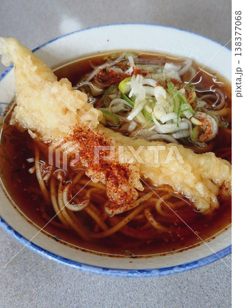 立ち食い蕎麦屋のいか天蕎麦 138377068