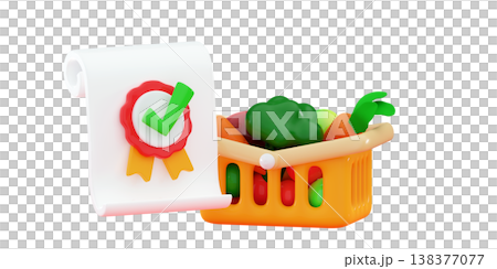 3d Quality control and product satisfaction research check HACCP Hazard Analysis Critical Control Business iso 3d Quality control and product satisfaction research check HACCP Hazard Analysis Critical Control Business iso 138377077