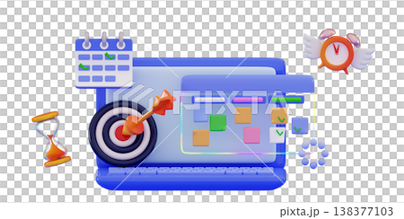 3d Dates and Deadline Calendar with alarm clock for schedule appointment 3d Dates and Deadline Calendar with alarm clock for schedule appointment 138377103