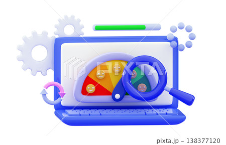 3d System update Upgrading concept Progress bar Website loading optimization 3d System update Upgrading concept Progress bar Website loading optimization 138377120