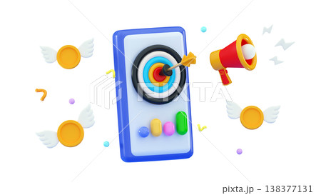 3d Digital marketing system update User data analytics 3d Digital marketing system update User data analytics 138377131
