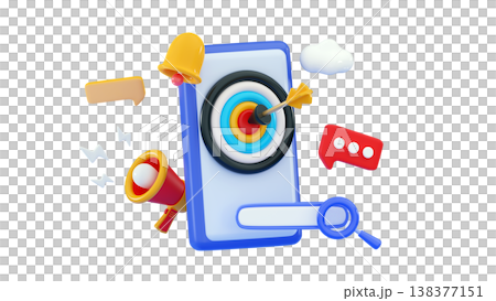 3d Digital marketing system update User data analytics 3d Digital marketing system update User data analytics 138377151
