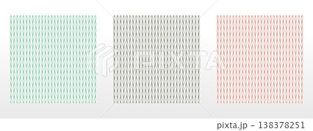 Set of abstract geometric patterns. Seamless vector backgrounds. Colored ornaments Graphic modern patterns Simple lattice graphic design 138378251