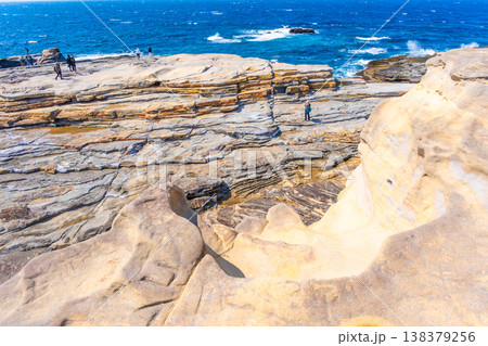 南紀白浜の千畳敷 138379256