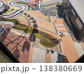 上空から見たきれいな階段 138380669