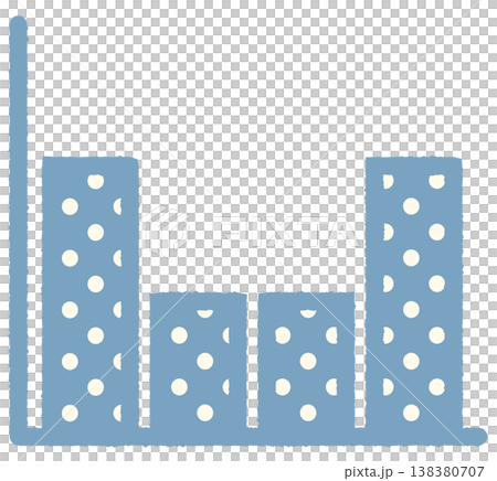 Simple graph icon, down, up, polka dot Simple graph icon, down, up, polka dot 138380707