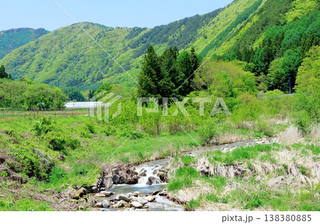 長和町の田園風景 信州の風景 信州の自然 長和町の田園風景 信州の風景 信州の自然 138380885