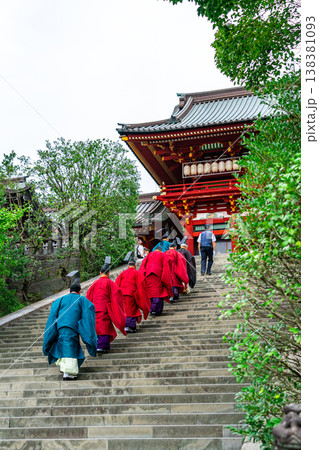 【神奈川県】鎌倉の鶴岡八幡宮で行われた例大祭 【神奈川県】鎌倉の鶴岡八幡宮で行われた例大祭 138381093