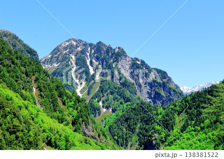 5月の黒部ダム　　　信州の自然　　　信州の風景　　　信州の景色 138381522