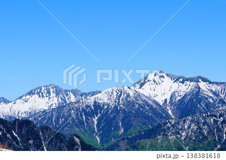 5月の黒部ダム　　　信州の自然　　　信州の風景　　　信州の景色 138381618