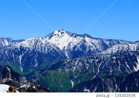 5月の黒部ダム　　　信州の自然　　　信州の風景　　　信州の景色 138381636