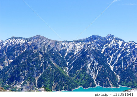 5月の黒部ダム 信州の自然 信州の風景 信州の景色 5月の黒部ダム 信州の自然 信州の風景 信州の景色 138381641