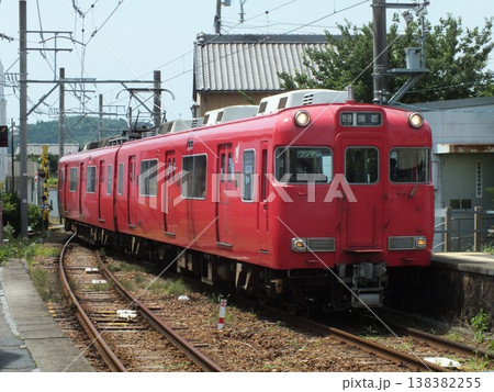 名鉄6000系6012編成(形原駅にて撮影) 名鉄6000系6012編成(形原駅にて撮影) 138382255
