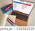 タスク管理とデスク作業 138382520