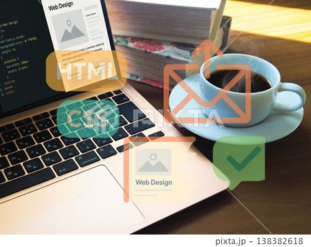 Web制作と承認メール送信 138382618