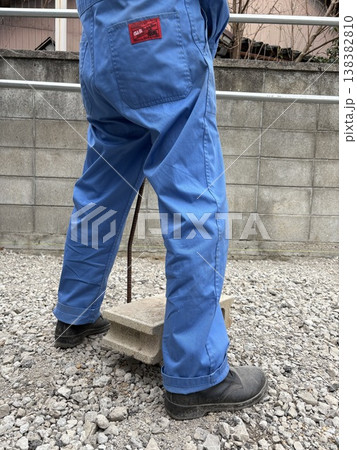 自作の転圧具 自作の転圧具 138382810
