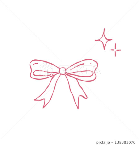 Cute decorative ribbon bow romantic coquette aesthetic line art wedding decoration clipart Cute decorative ribbon bow romantic coquette aesthetic line art wedding decoration clipart 138383070