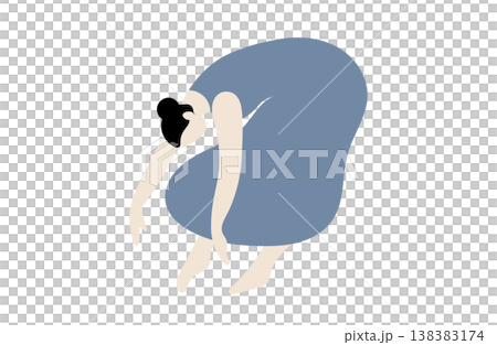 展現曲線之美的舞者插畫（第三部） 138383174