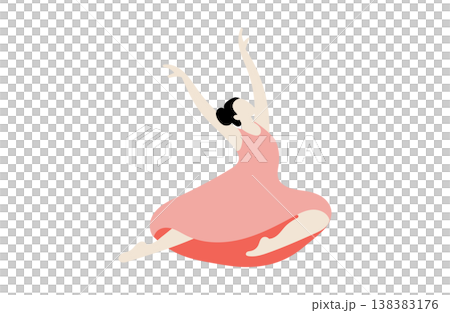 舞者插畫2，充分展現曲線之美 138383176