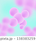 Abstract background with pink balloons 138383259