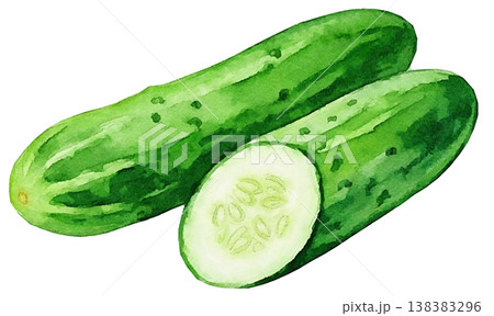 手描き水彩野菜レシピメニュー料理教室 138383296