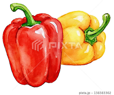 手描き水彩野菜レシピメニュー料理教室 138383302