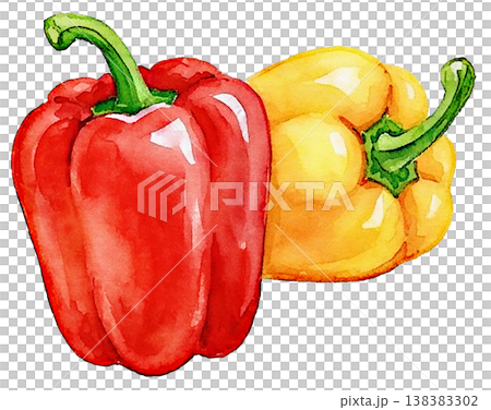 手描き水彩野菜レシピメニュー料理教室 138383302