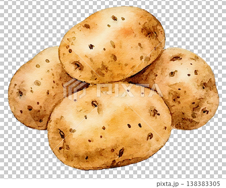 手描き水彩野菜レシピメニュー料理教室 138383305