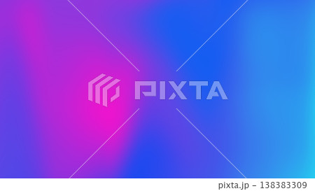 Gradient with pink purple and blue 138383309