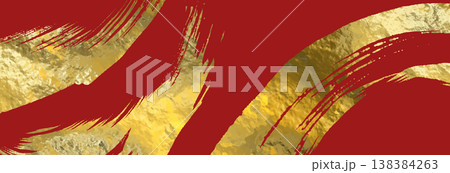 Vector Red and Gold Design Template Vector Red and Gold Design Template 138384263
